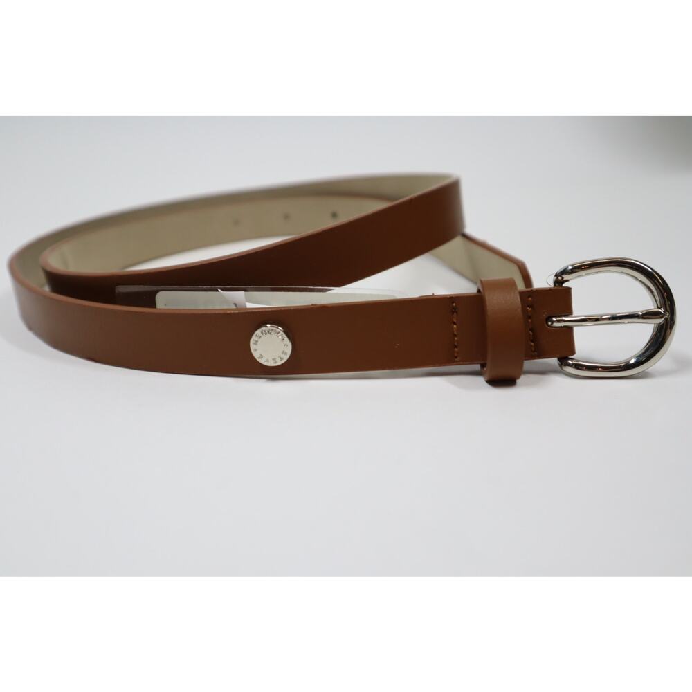 Steve Madden Thin Brown Belt Size L‎